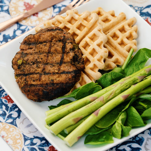 Green Chile Turkey Patty